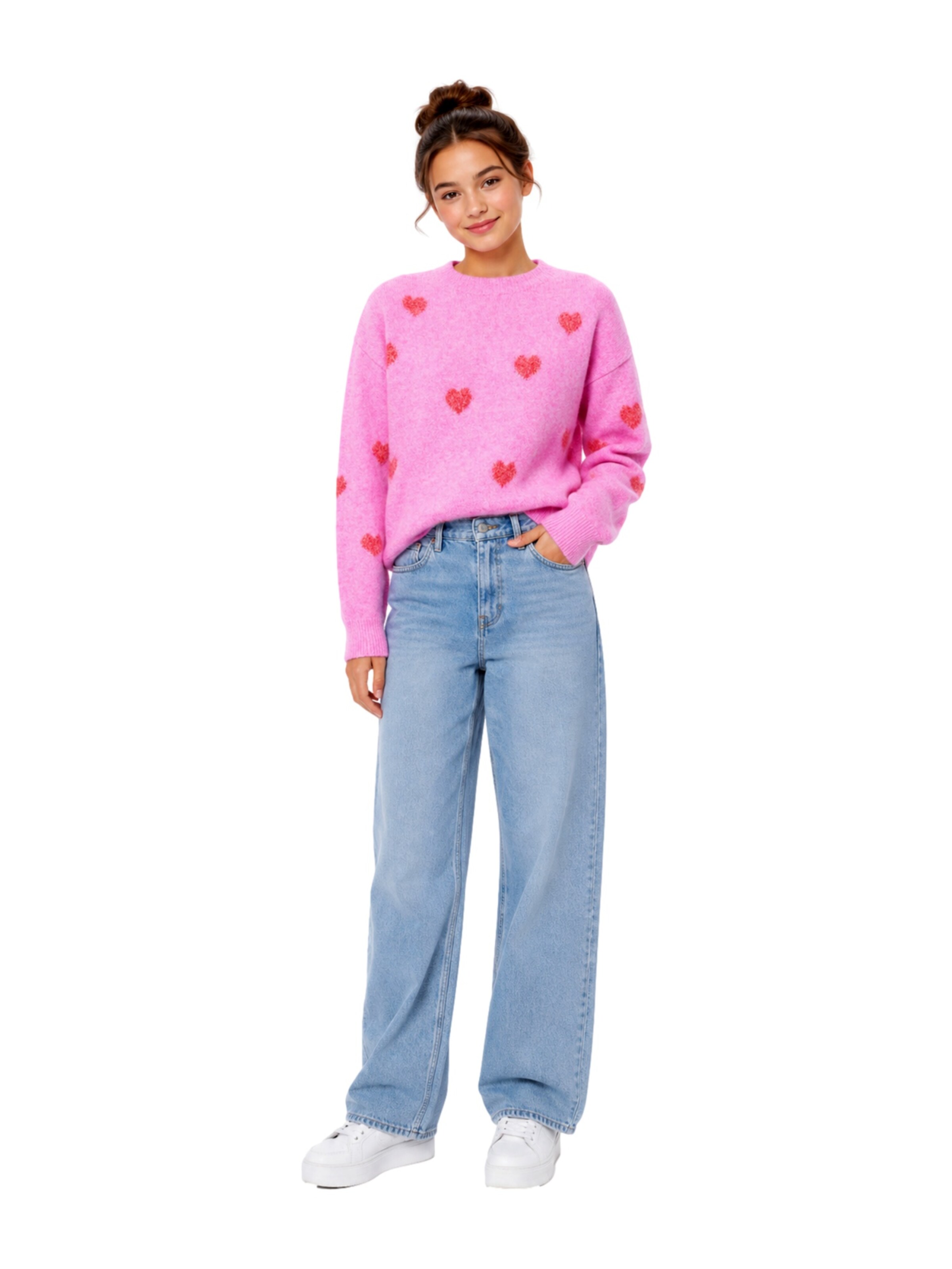 Pull-over 'KOGRica' ONLY GIRLS en rose