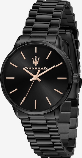 Maserati Uhr in rosegold / schwarz, Produktansicht