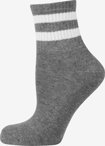 Nur Der Socks ' Short Track ' in Grey