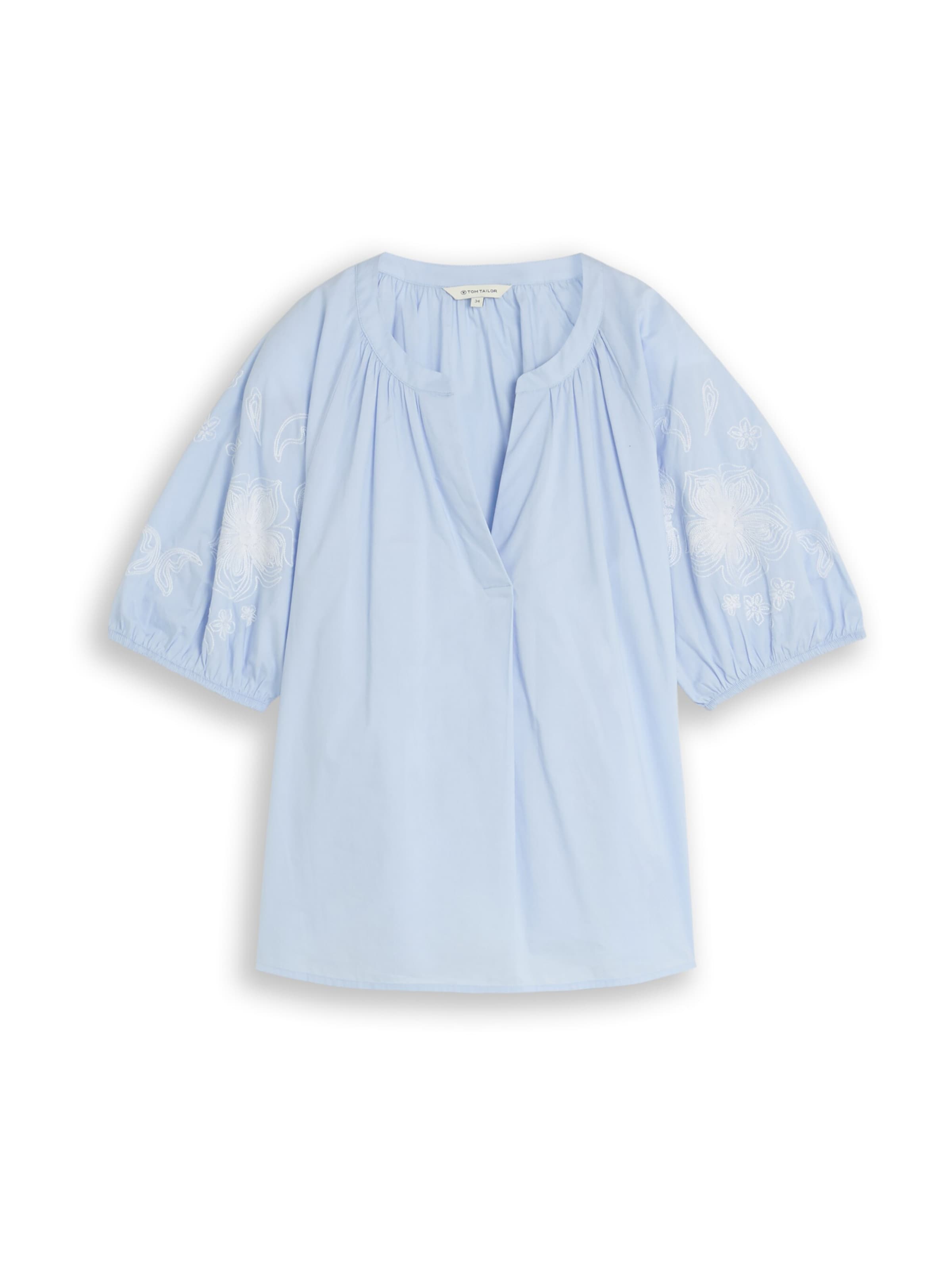 TOM TAILOR Blouse in Blue: front