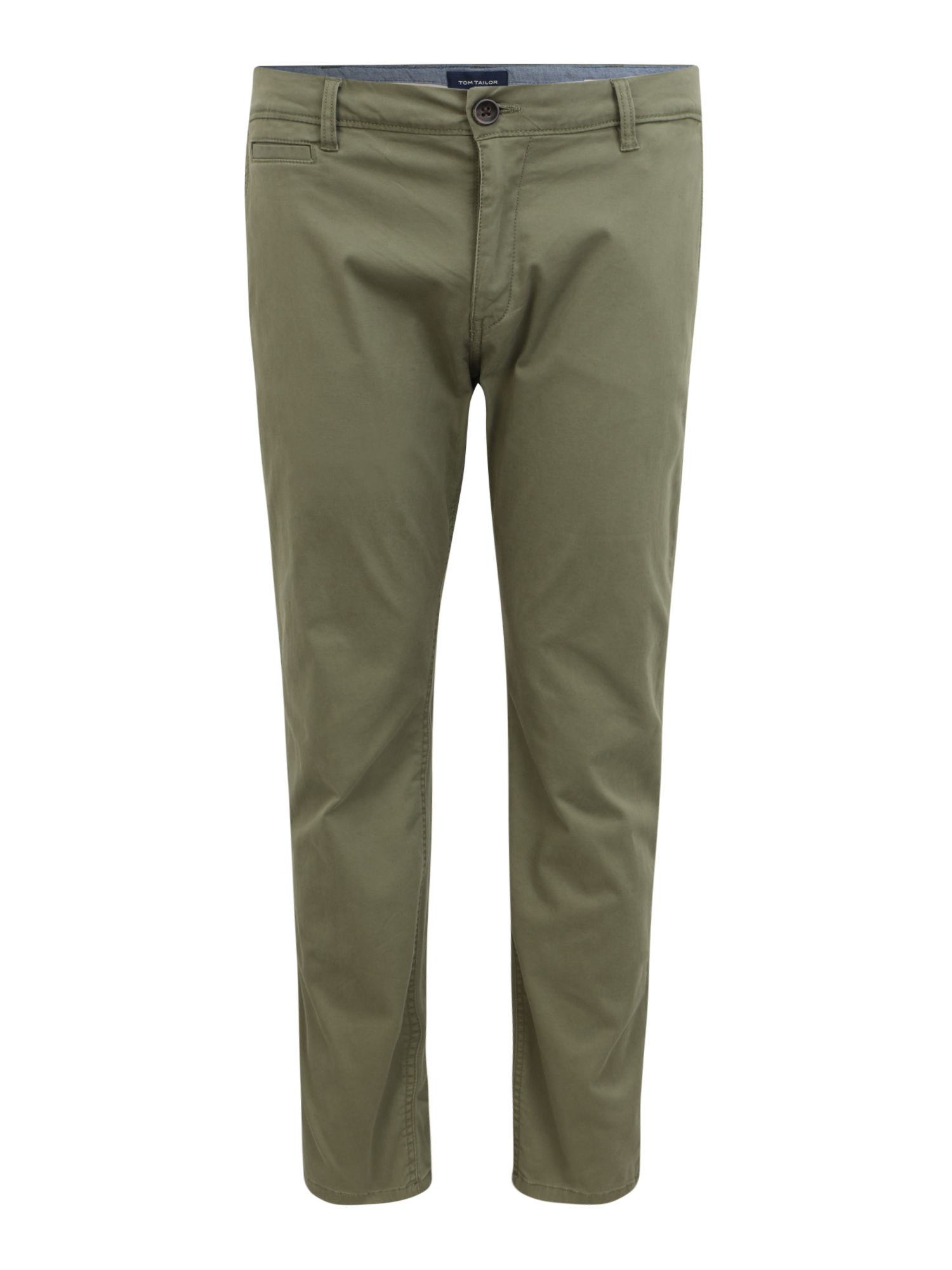 TOM TAILOR Men + Pantaloni chino in Oliva 