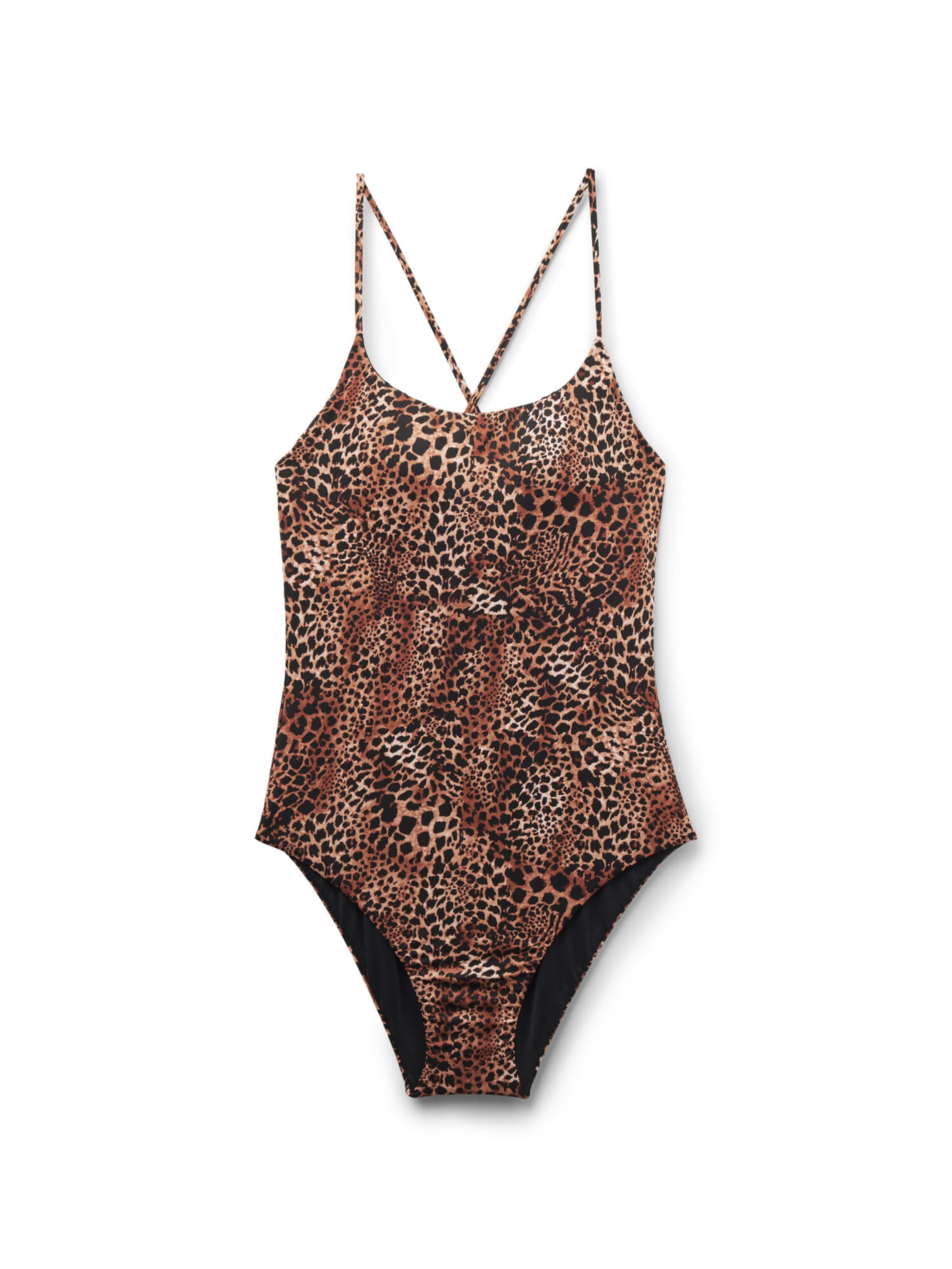 Tezenis Swimsuit 'Savage Sun' in Brown: front