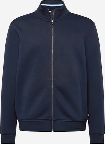 Ted Baker - Sudadera con cremallera en azul: frente