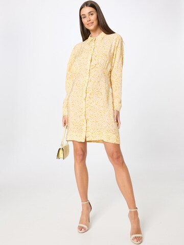 SECOND FEMALE Shirt Dress in Yellow