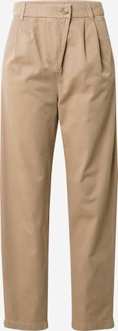 Pantalon à pince ESPRIT en beige : devant