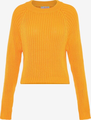 Pull-over Libbi en jaune : devant