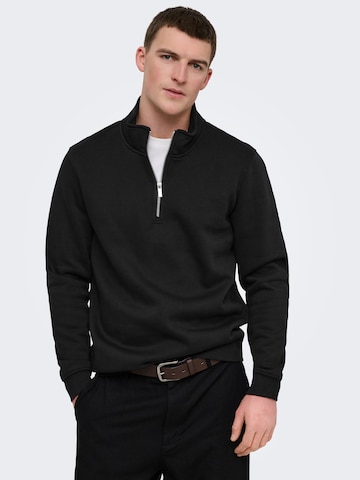 Sweat-shirt 'ONSConnor' Only & Sons en noir