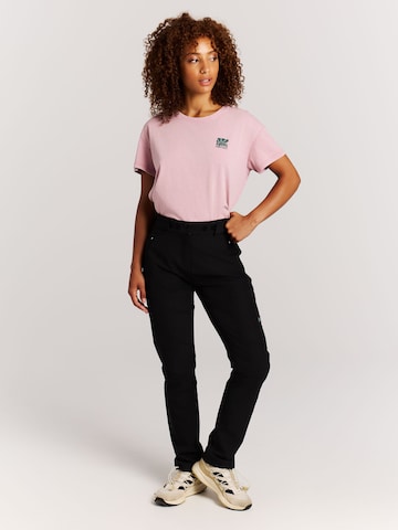 PROTEST Regular Pants 'PRTInitial' in Black: front