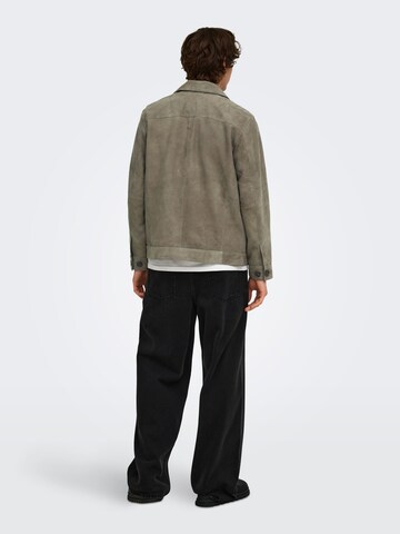 Only & Sons Jacke 'ONSNartey' in Braun