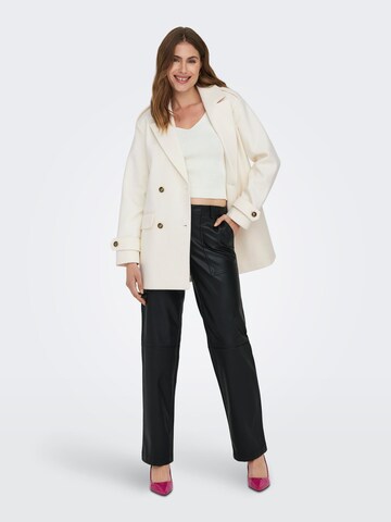 Manteau mi-saison 'INGRID' ONLY en blanc