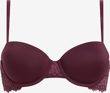 Calvin Klein Underwear Bra 'Attraction ' in Purple: front