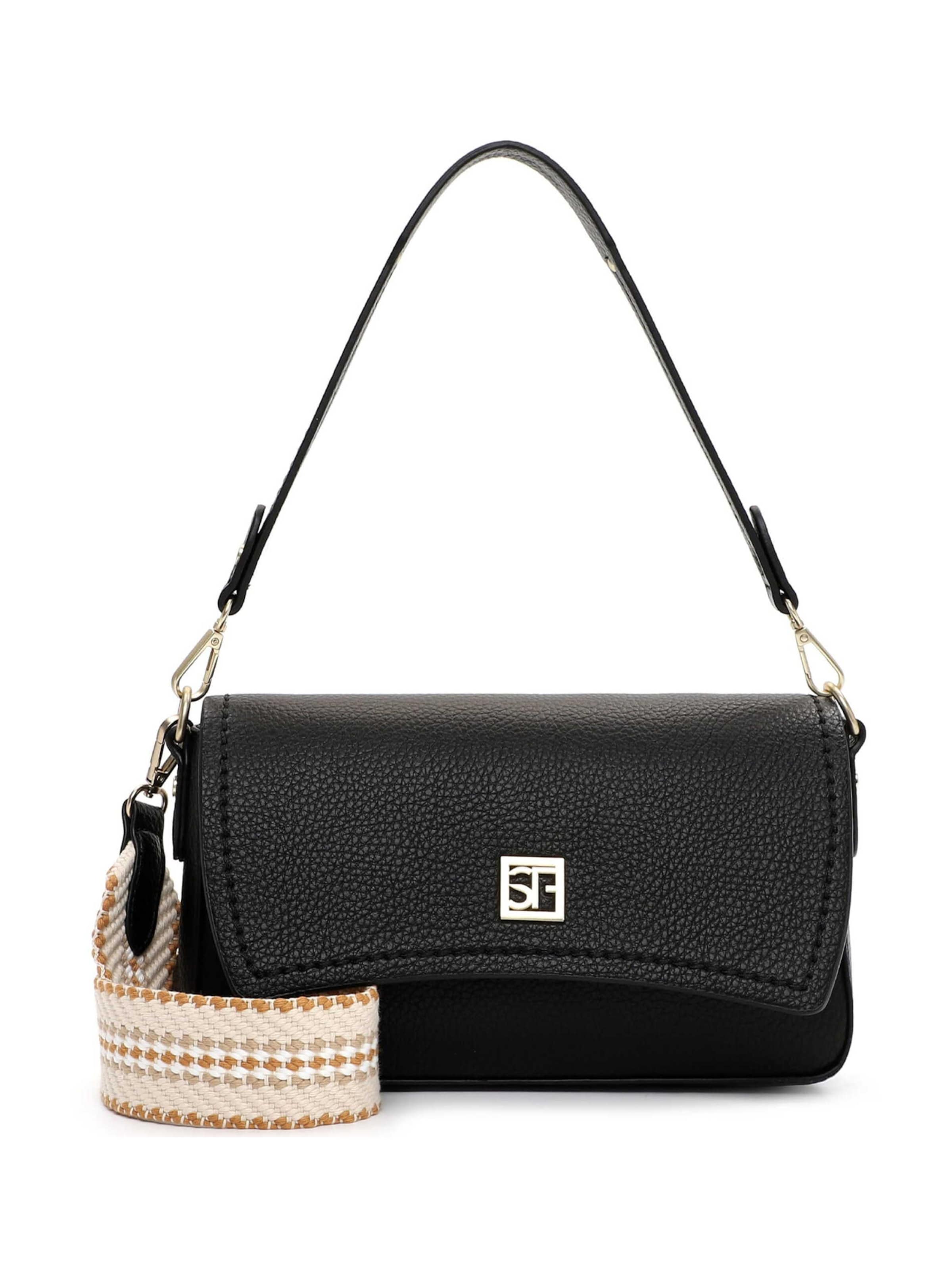 Sac bandoulière 'Amey' Suri Frey en noir : devant