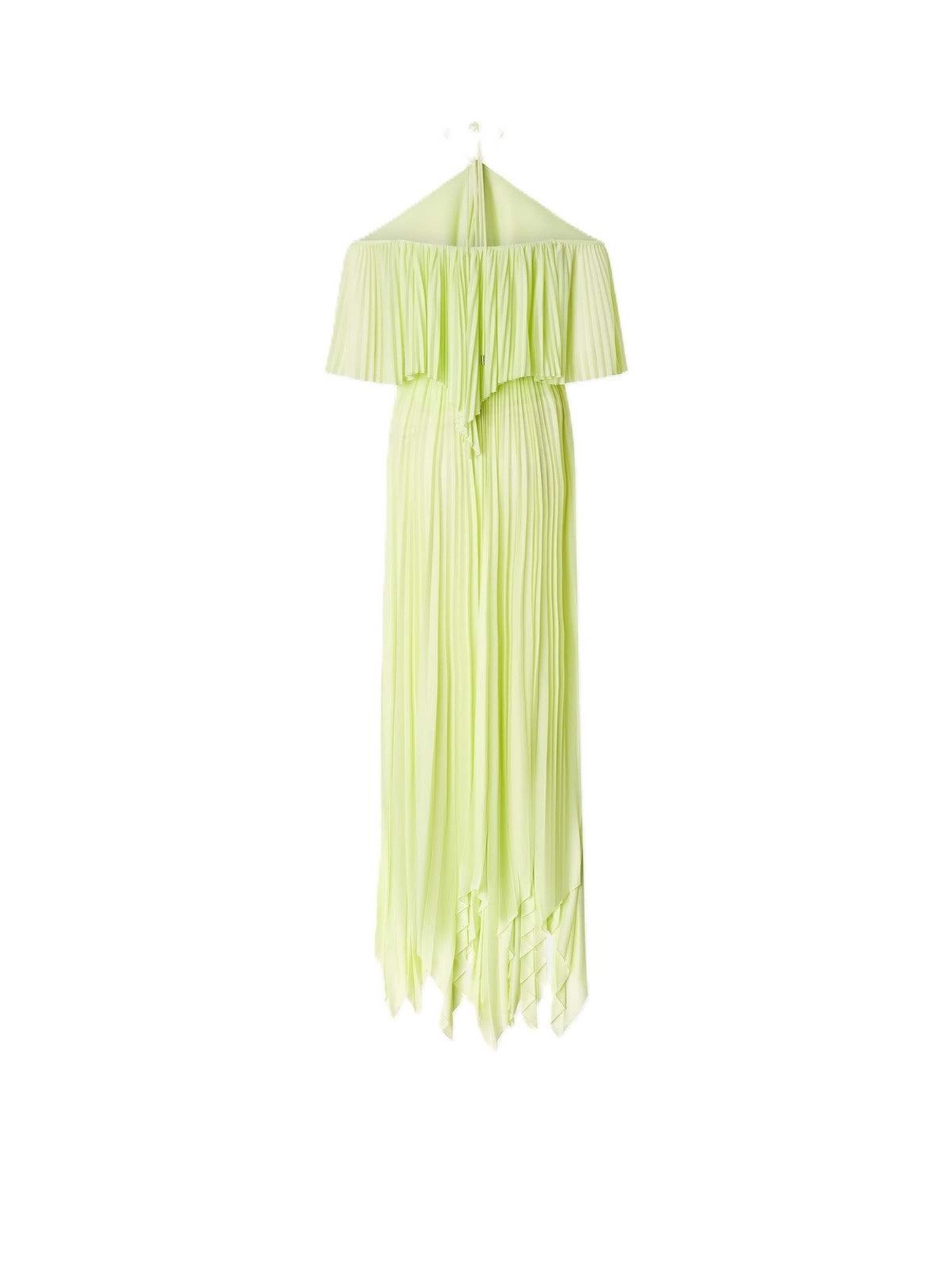 PINKO - Vestido de gala en verde