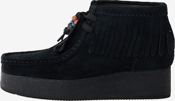 Clarks Originals - Botas de nieve en negro: frente