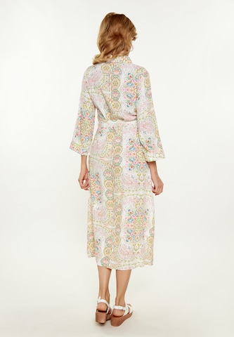 Usha Shirt dress 'Fashion Look' in White