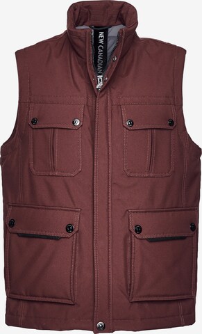 NEW CANADIAN Vest in Red: front