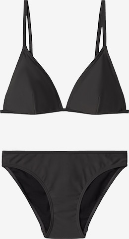 LMTD Triangel Bikini 'Zilse' in Zwart: voorkant