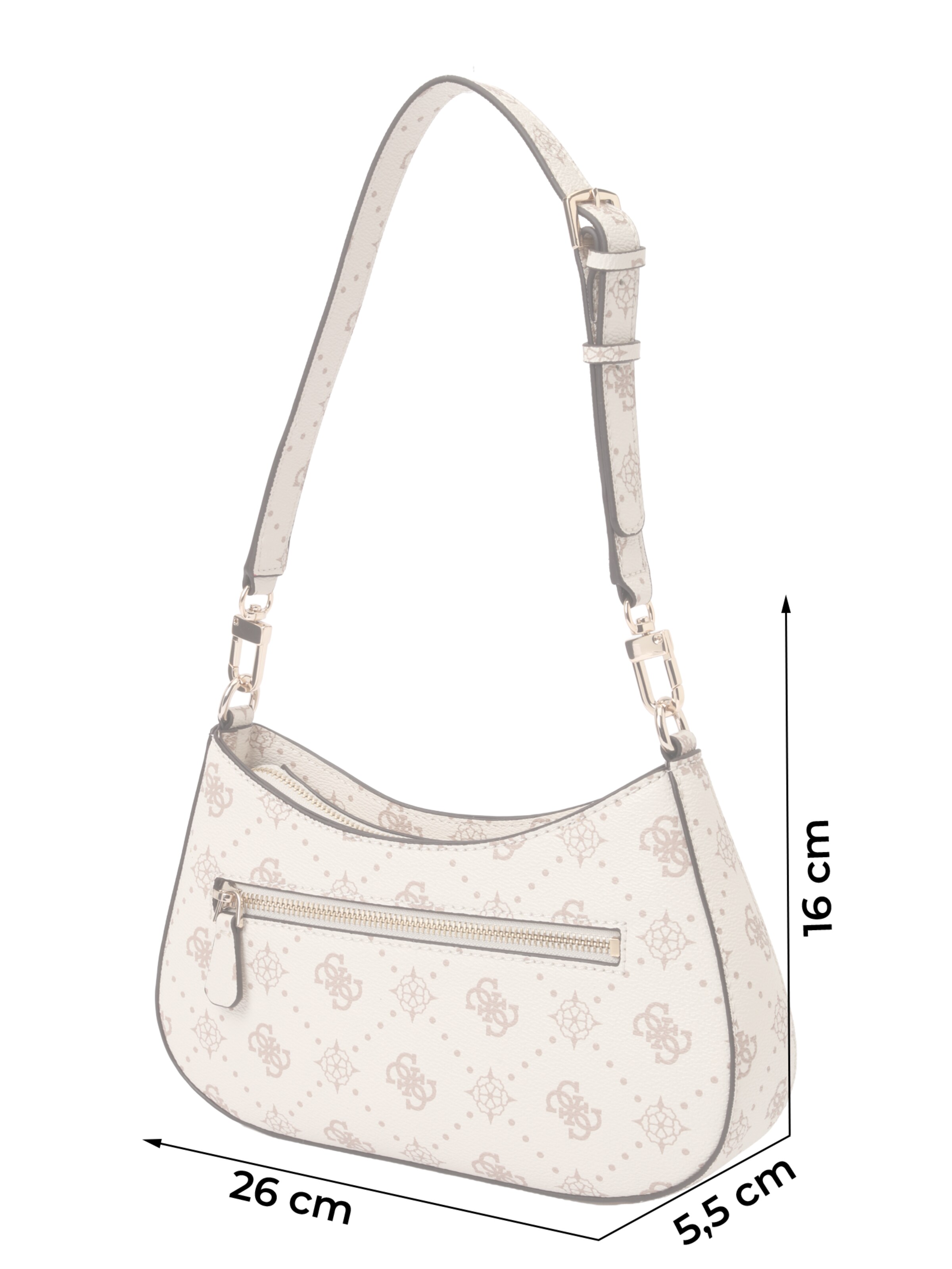 GUESS - Bolso de hombro 'Emelie' en beige