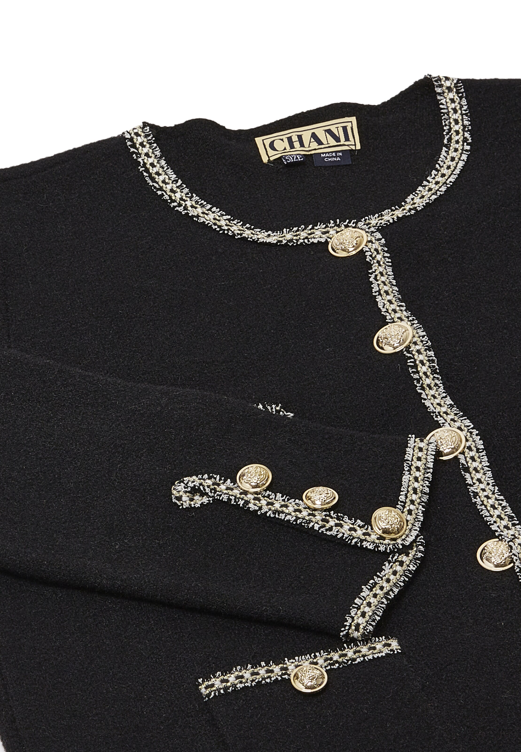 CHANI Вязаная кофта в Черный