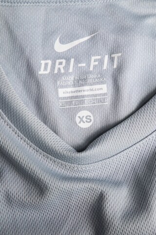 NIKE Sport-Shirt XS in Grau