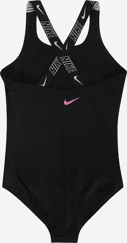 Nike Swim Sport fürdőruhadivat - fekete