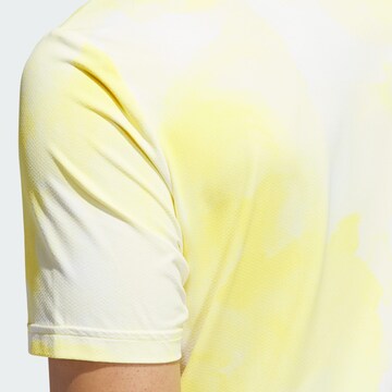 T-Shirt fonctionnel 'Ultimate365 Tour' ADIDAS PERFORMANCE en jaune