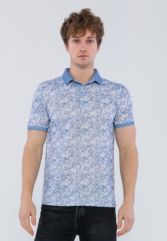 T-Shirt Felix Hardy en bleu : devant