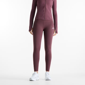 Pantalon de sport 'NB Harmony High Rise Legging 25"' new balance en rouge : devant
