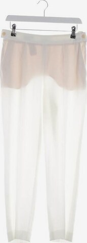 ESCADA Pants in S in White: front