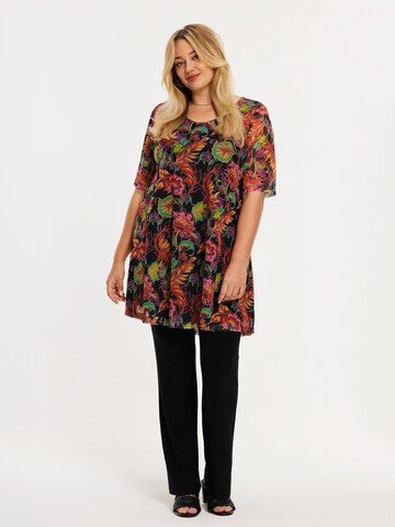 YOEK Tunic in Mixed colours: front