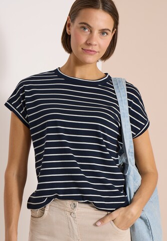 CECIL T-Shirt in Blau: Vorderseite
