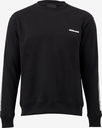 Sweat-shirt Cørbo Hiro en noir : devant