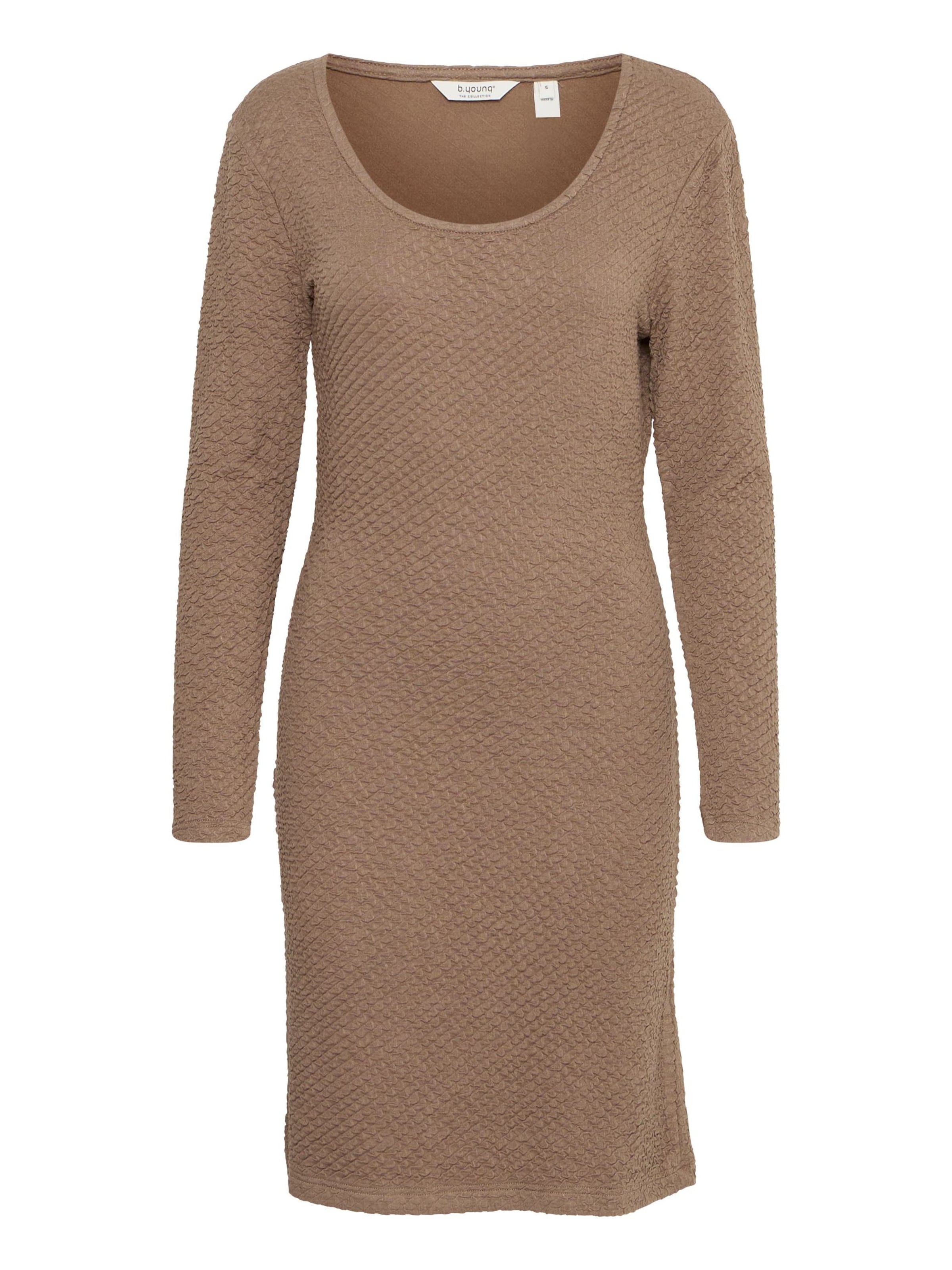 Robe fourreau 'Poli' b.young en gris : devant