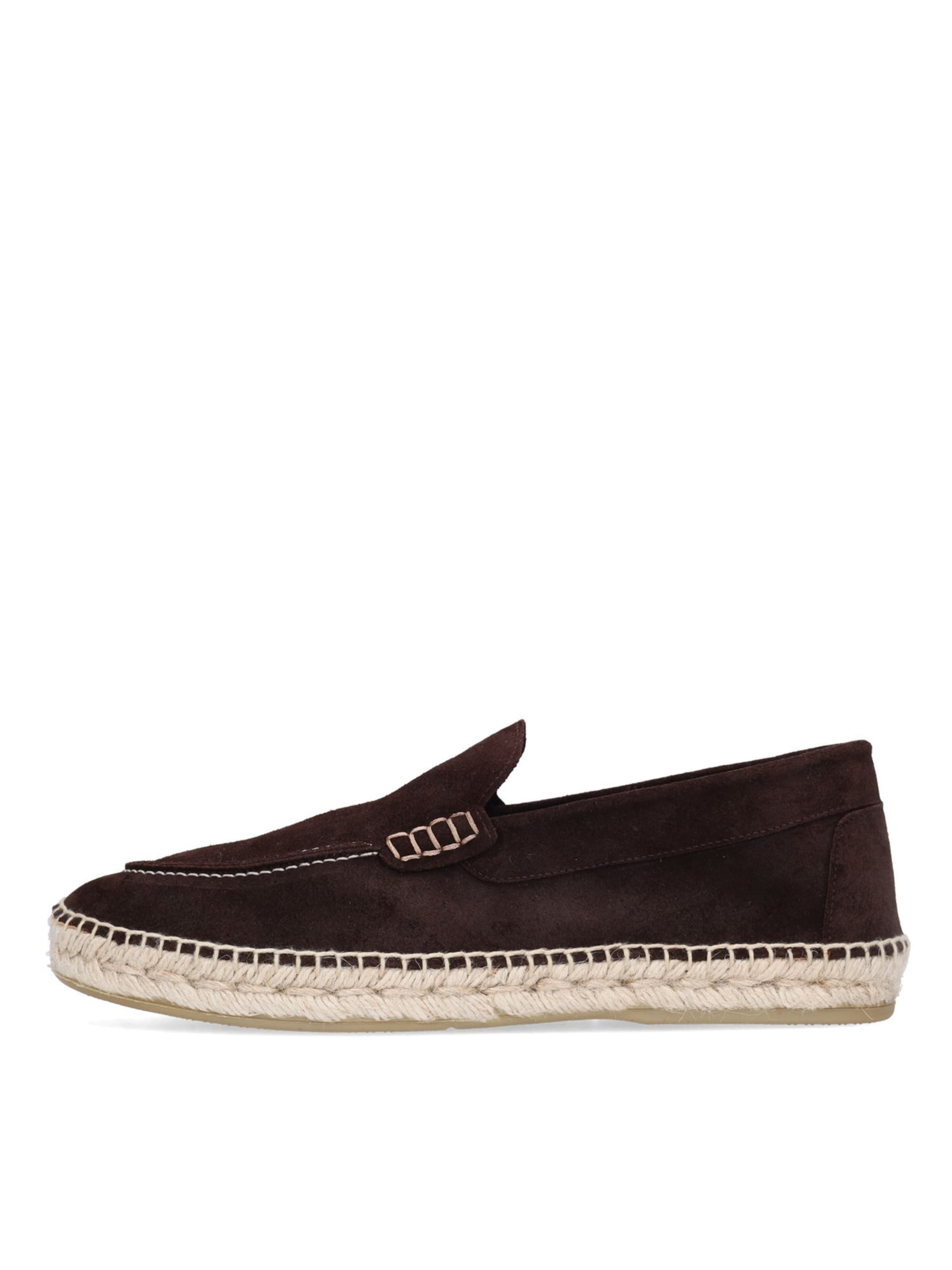 MANFIELD Espadrilles in Braun
