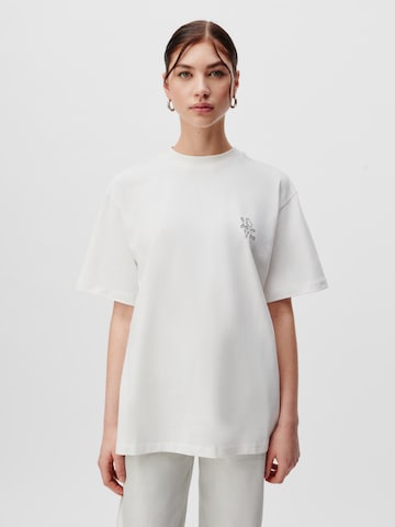 LeGer by Lena Gercke - Camiseta 'Valentine' en blanco: frente