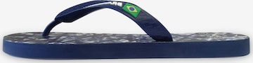 Brasileras - Zapatos para playa y agua en azul: frente
