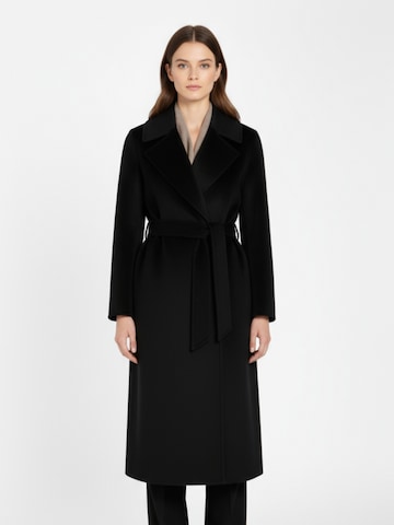 RICANO Mantel ' Lavinia ' in Schwarz: Vorderseite