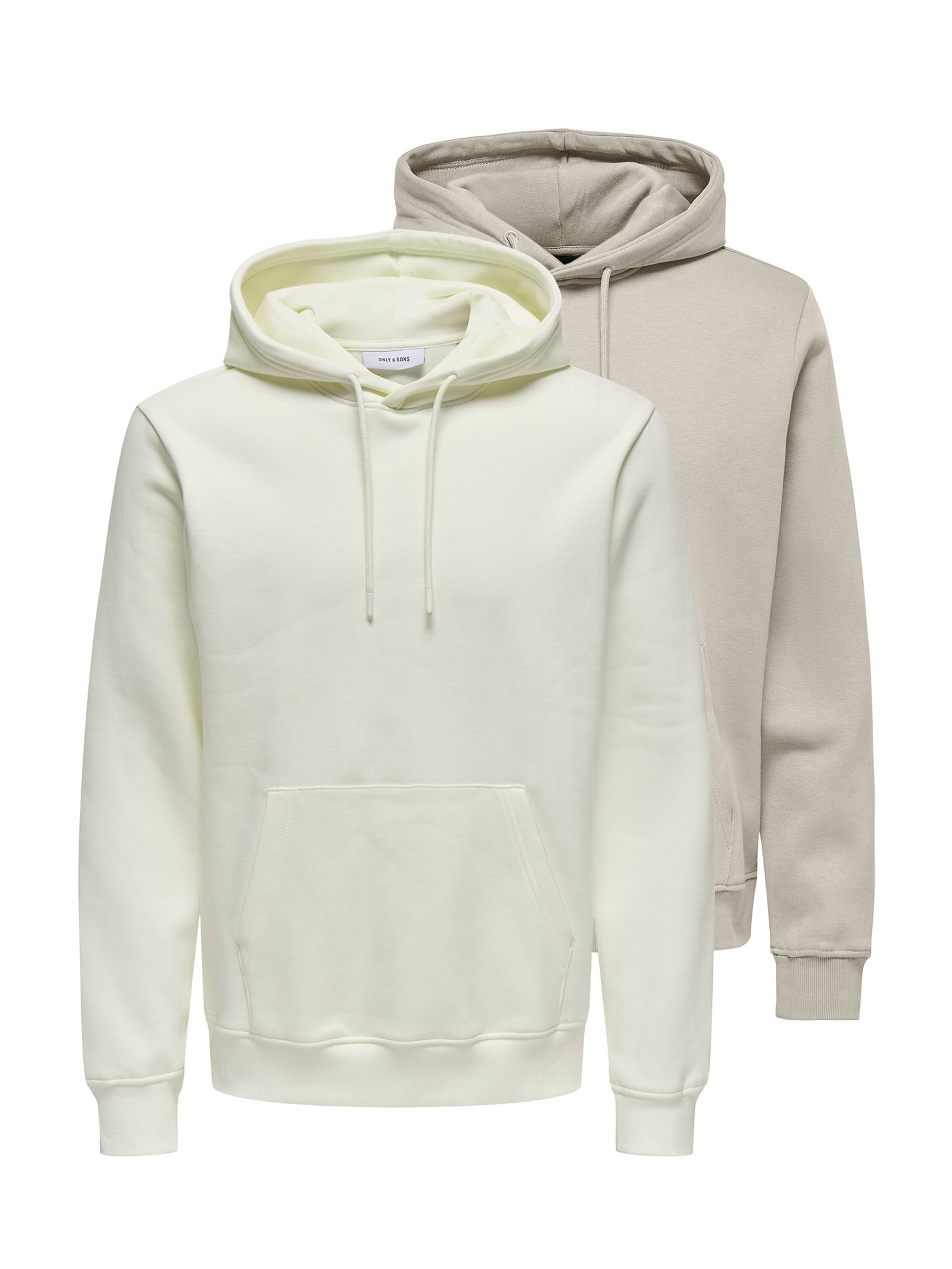 Only & Sons Sweatshirt 'Connor' in Mottled beige, Item view