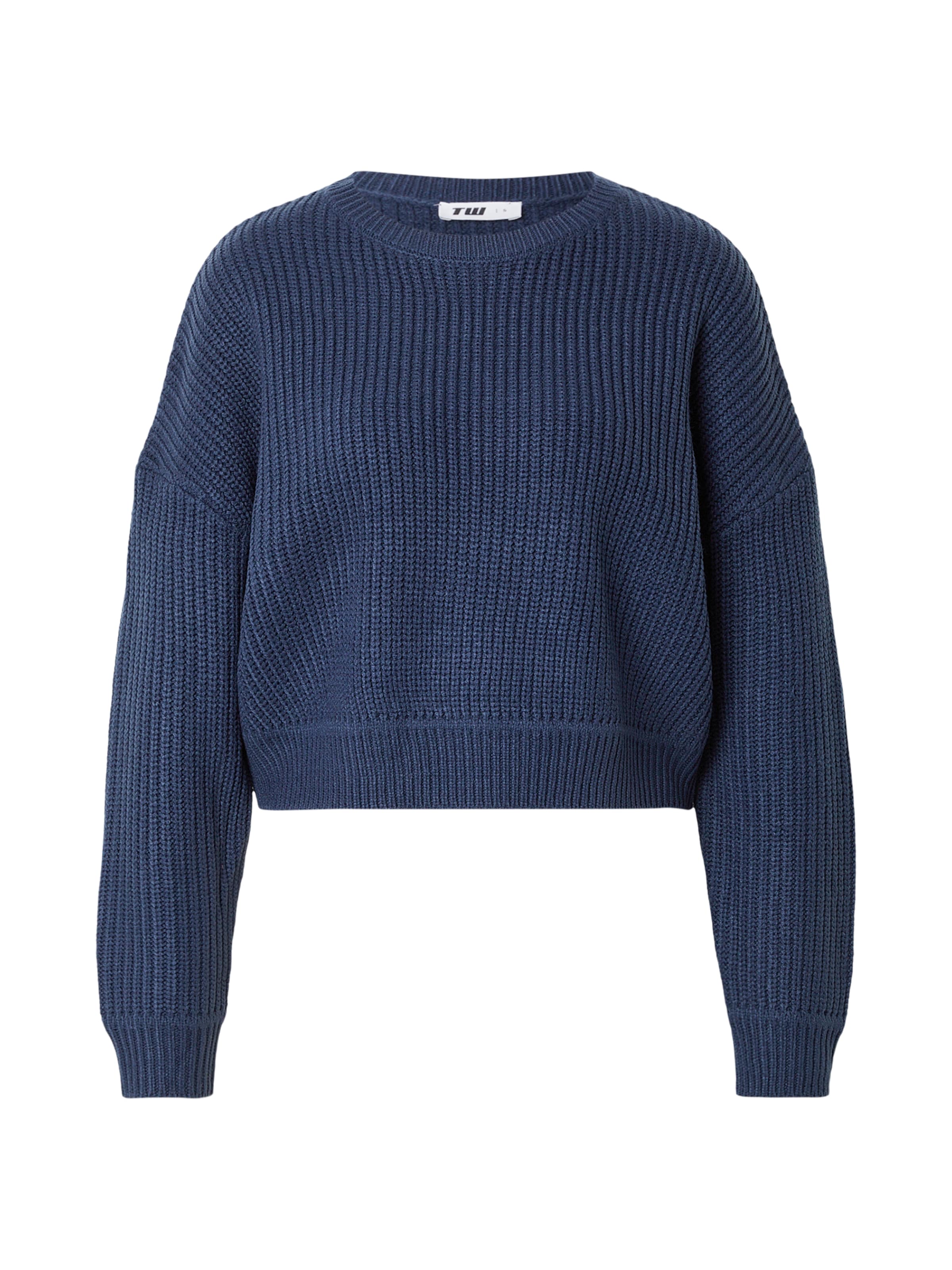 Pulover de la Tally Weijl pe albastru: față