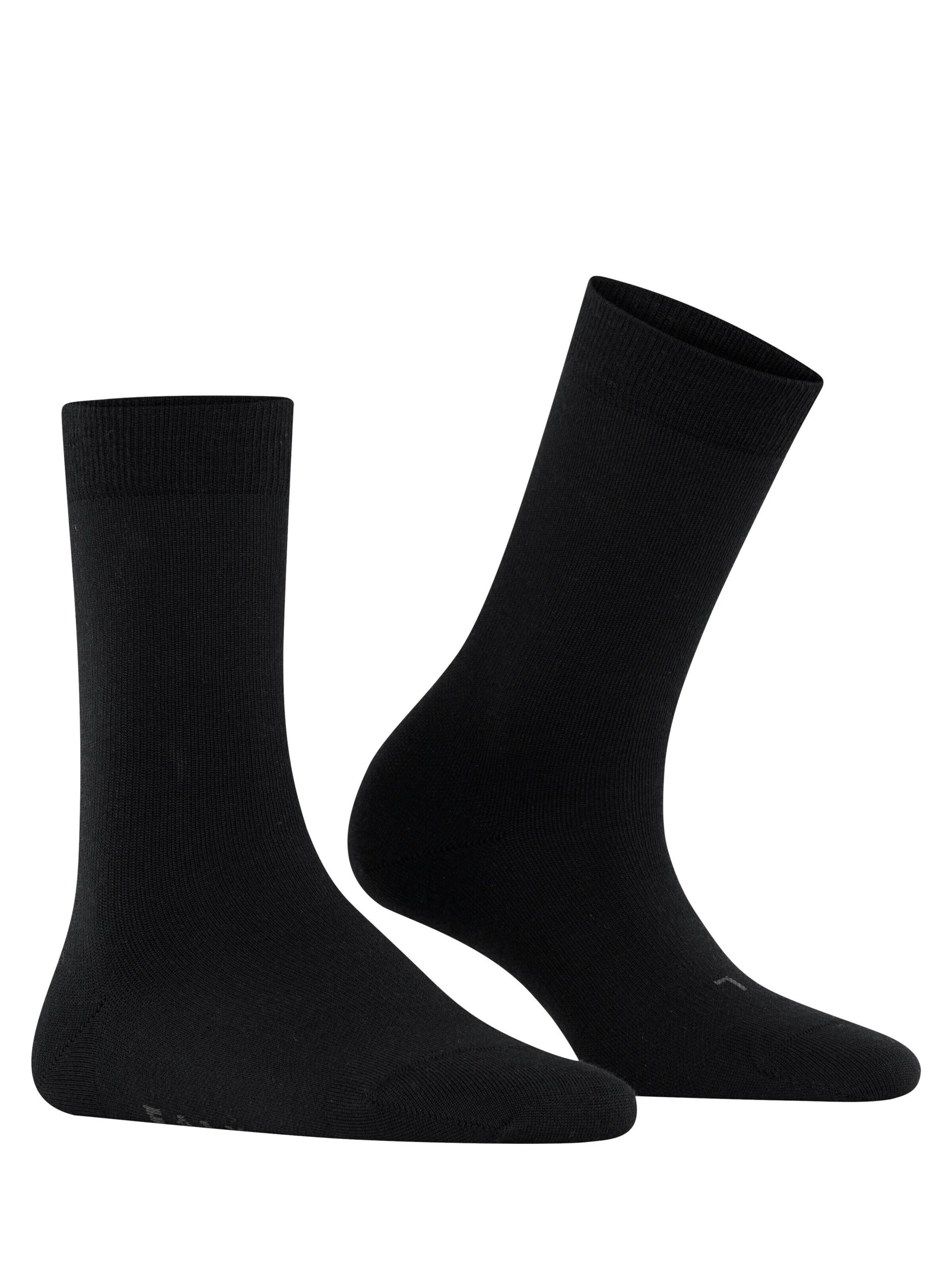 FALKE Socken 'Stabilizing Wool Everyday'‌‌‌‌‌‌‌‌‌ in Schwarz