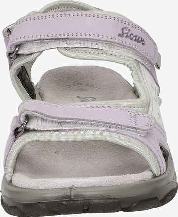 SIOUX Hiking Sandals ' Oneglia-700 ' in Purple