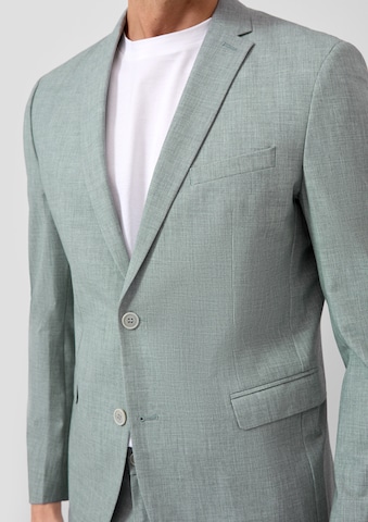 Coupe slim Veste de costume ' S.OPURE ' s.Oliver en vert