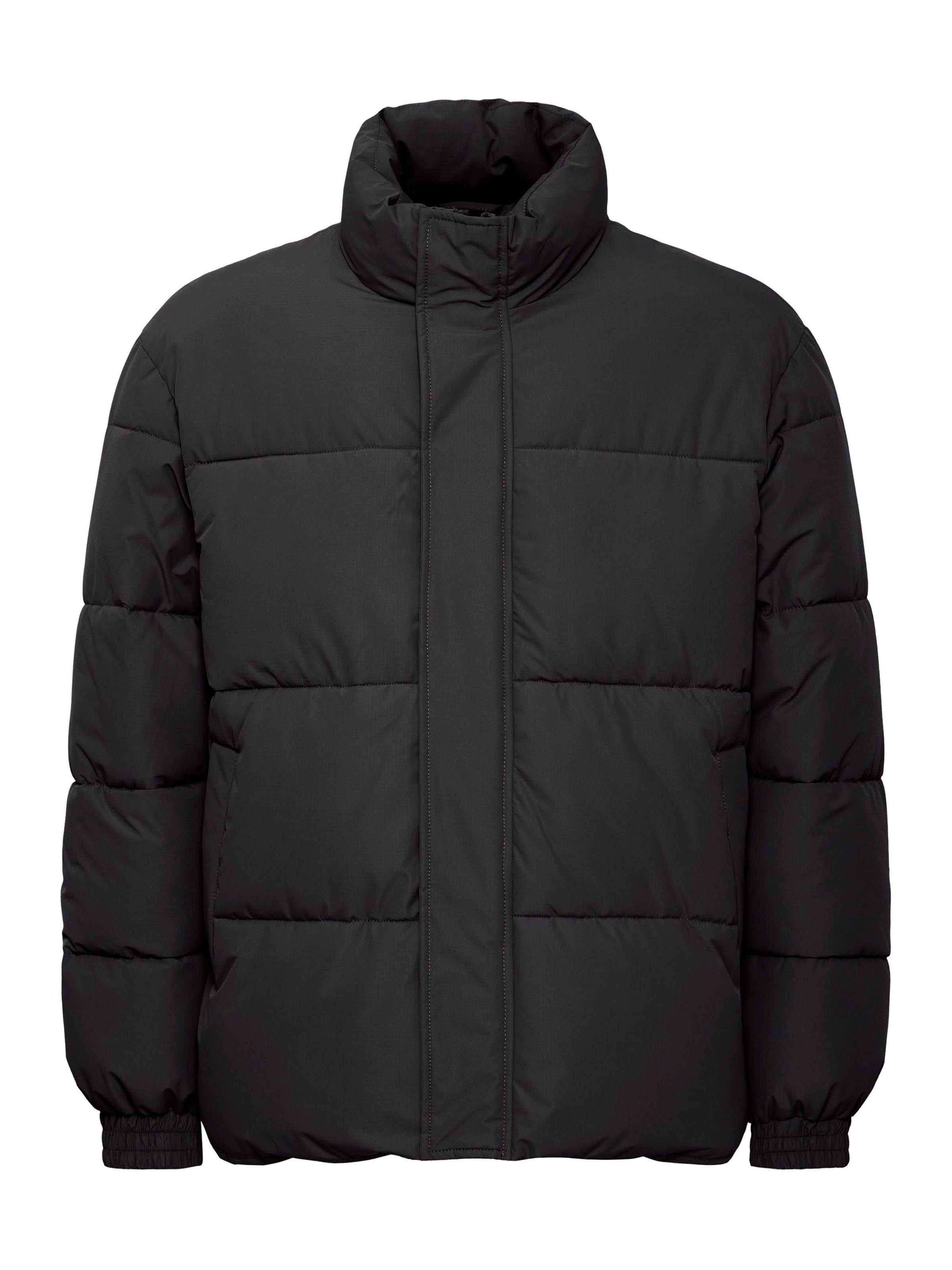 Veste d’hiver ' SDRoy PUFFER ' !Solid en noir : devant