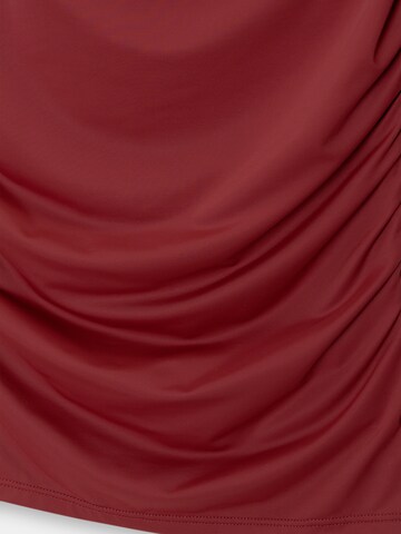 T-shirt Pull&Bear en marron