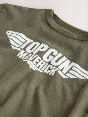 T-Shirt 'Top Gun' Next en vert