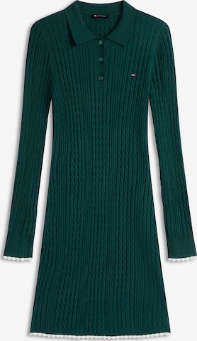 Tommy Jeans Kleid in Grün: Vorderseite