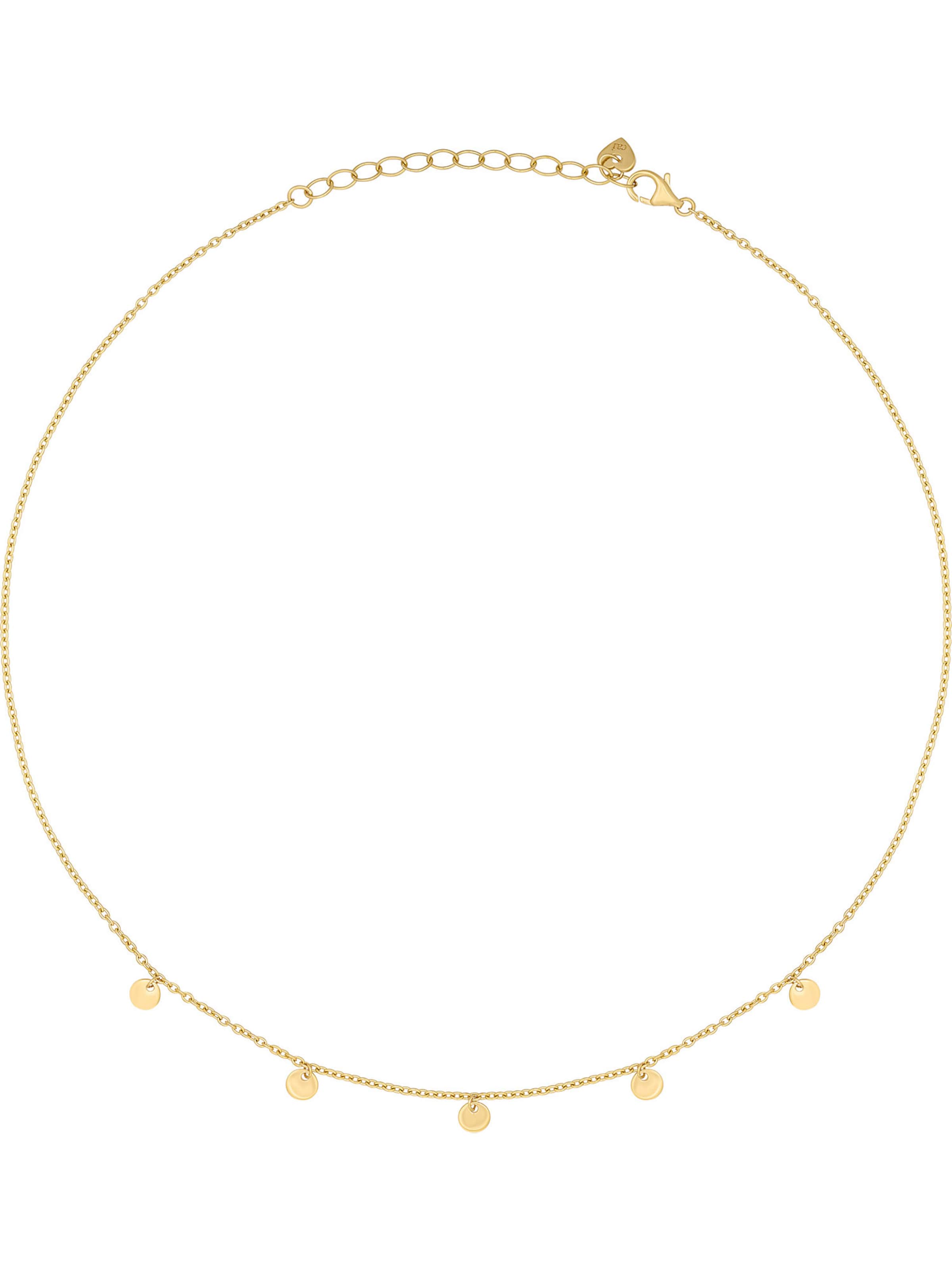 Chaîne caï en or : devant