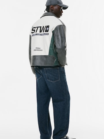 Pull&Bear Between-season jacket 'STWD' in Black