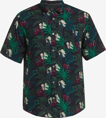 JP1880 Comfort fit Button Up Shirt in Green: front