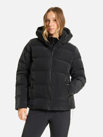 ZIENER Athletic Jacket in Black: front